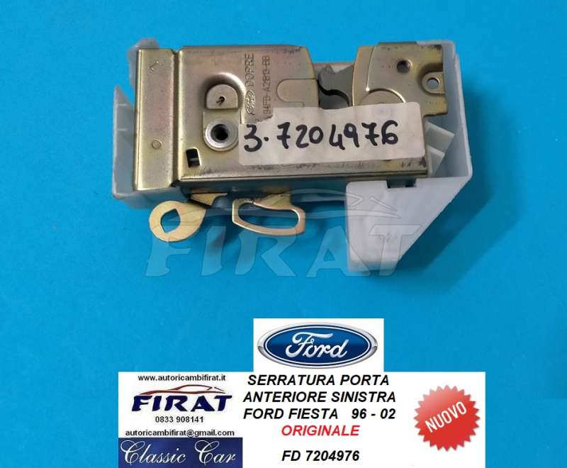 SERRATURA PORTA FORD FIESTA 96-02 ANT.SX (7204976)